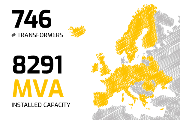 Specialtrasfo presence in Europe